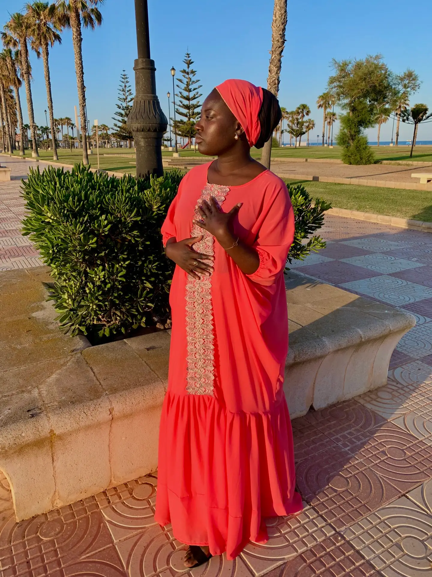 Vestido Majestic Fucsia